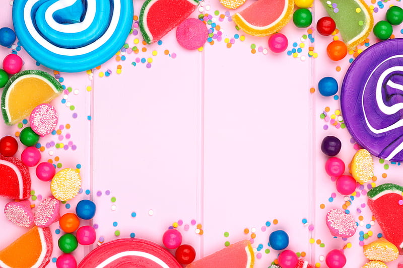Food, Candy, Colorful, Lollipop, Sweets, HD wallpaper