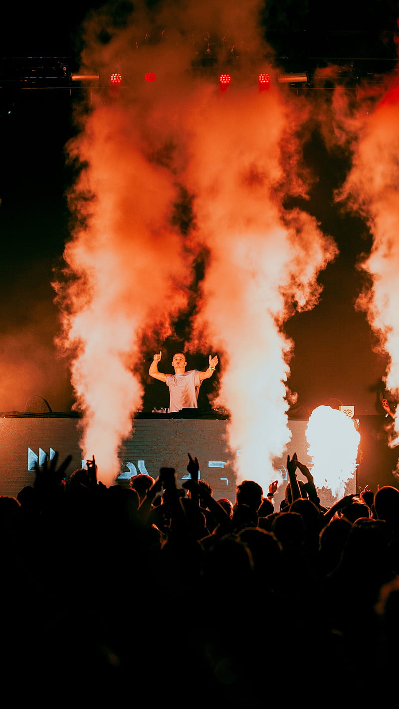 Party Performance , smoke, concert, live, music, HD phone wallpaper