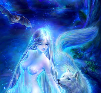 blue the wolf by hypno_owl -- Fur Affinity [dot] net