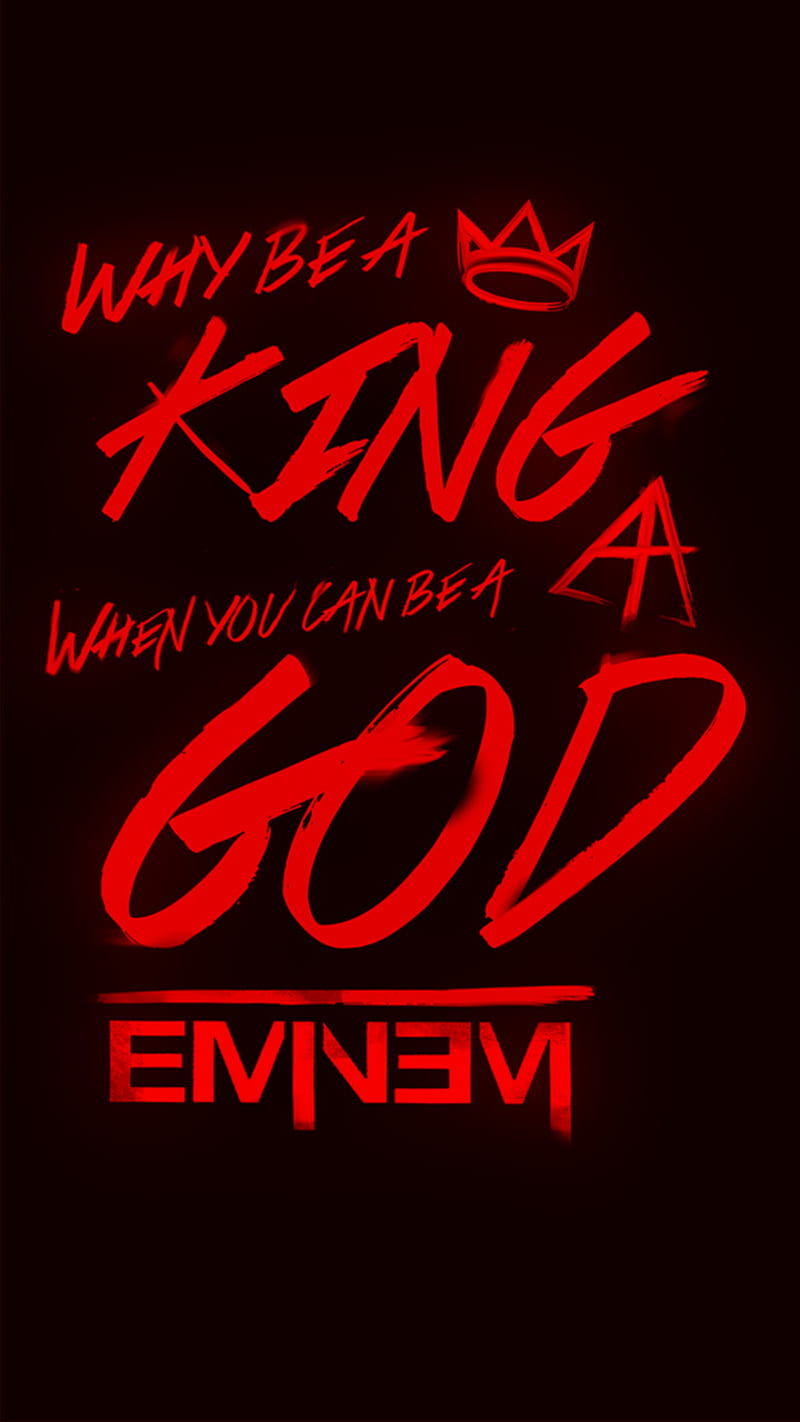 Eminem, music, quotes, rap, rap god, HD phone wallpaper | Peakpx