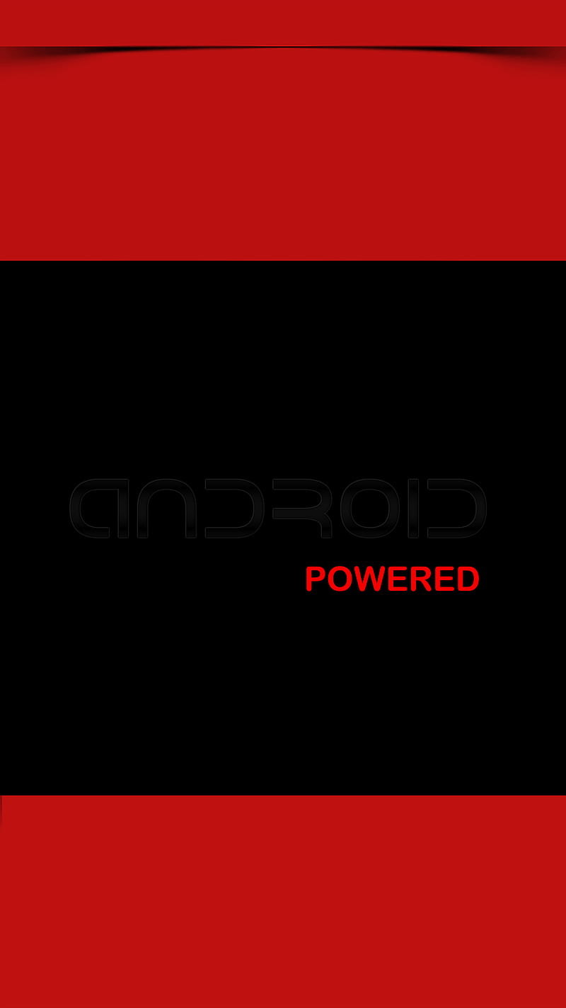 Droid PoweRED, 929, android, background, black, dock, galaxy, google, launcher, nexus, pixel, red, s8, HD phone wallpaper