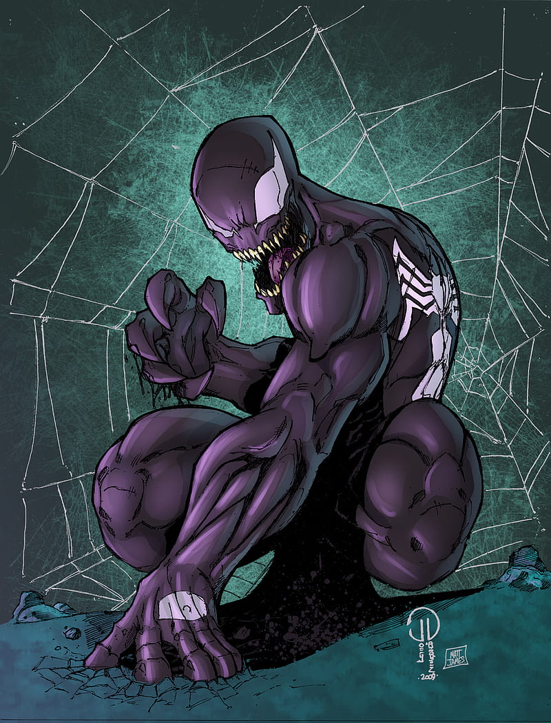 Venom, Spider-Man, Marvel Comics, comics, HD phone wallpaper