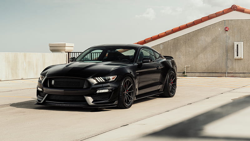 ford mustang, muscle cars, black, Vehicle, HD wallpaper