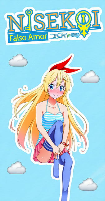 Chitoge Kirisaki Nisekoi False Love Card Anime | Art Board Print