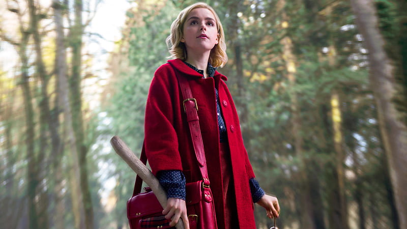 The Chilling Adventures Of Sabrina, the-chilling-adventures-of-sabrina, tv-shows, netflix, kiernan-shipka, celebrities, girls, HD wallpaper
