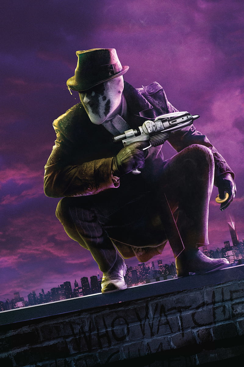 Rorschach Watchmen, comics, HD phone wallpaper