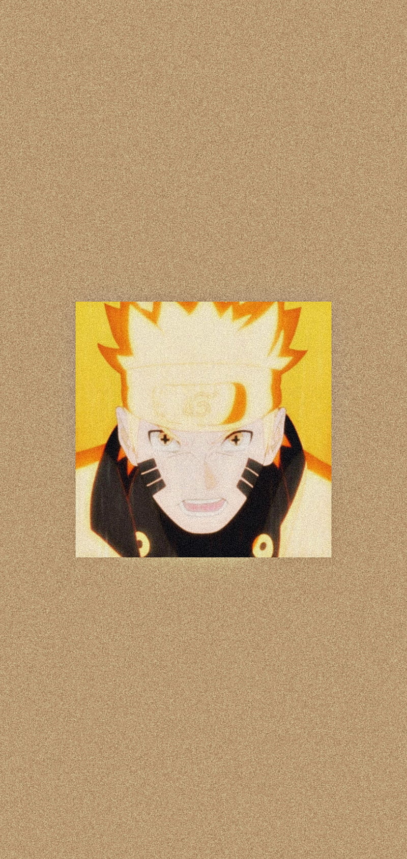 Kid Naruto  Sun Orange Wallpapers  Naruto Aesthetic Wallpaper