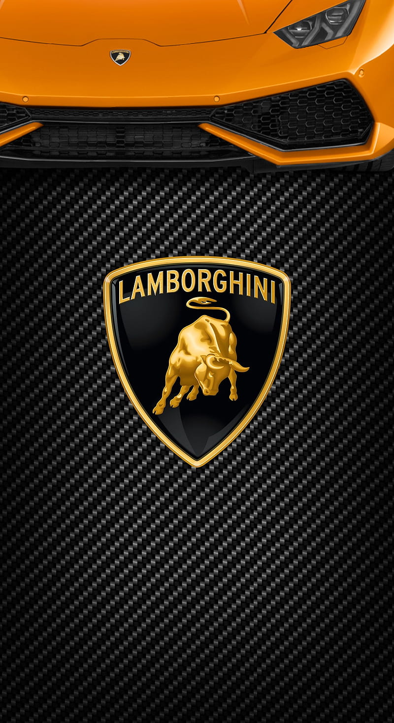 Lamborghini s10, car, carbon fiber, hole punch, HD phone wallpaper