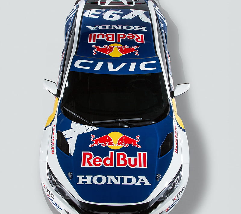 Honda, blue, japan, racing, red bull, white, HD wallpaper