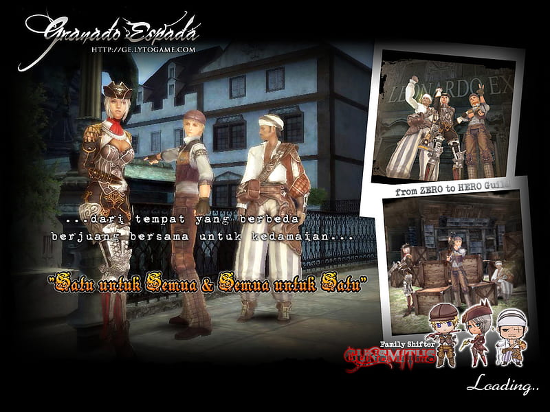 LSC Granado Espada Indonesia, loading screen, game online, granado espada, gunsmiths, HD wallpaper