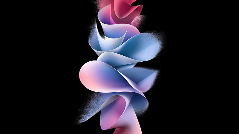 Samsung Galaxy Z Flip 3, abstract, SamsungEvent, HD wallpaper