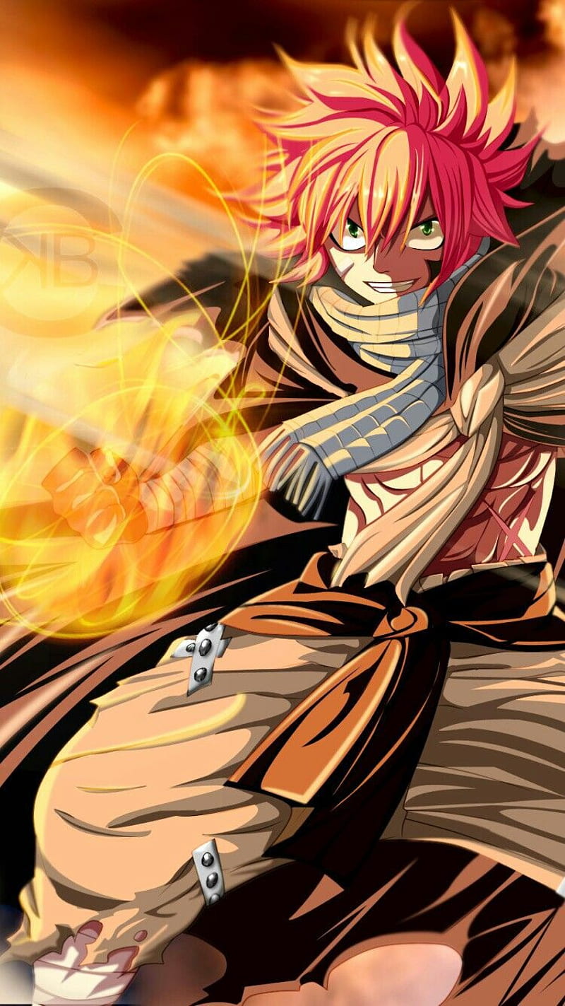 Images de Mangas - Natsu Dragnir En mode dragon force !