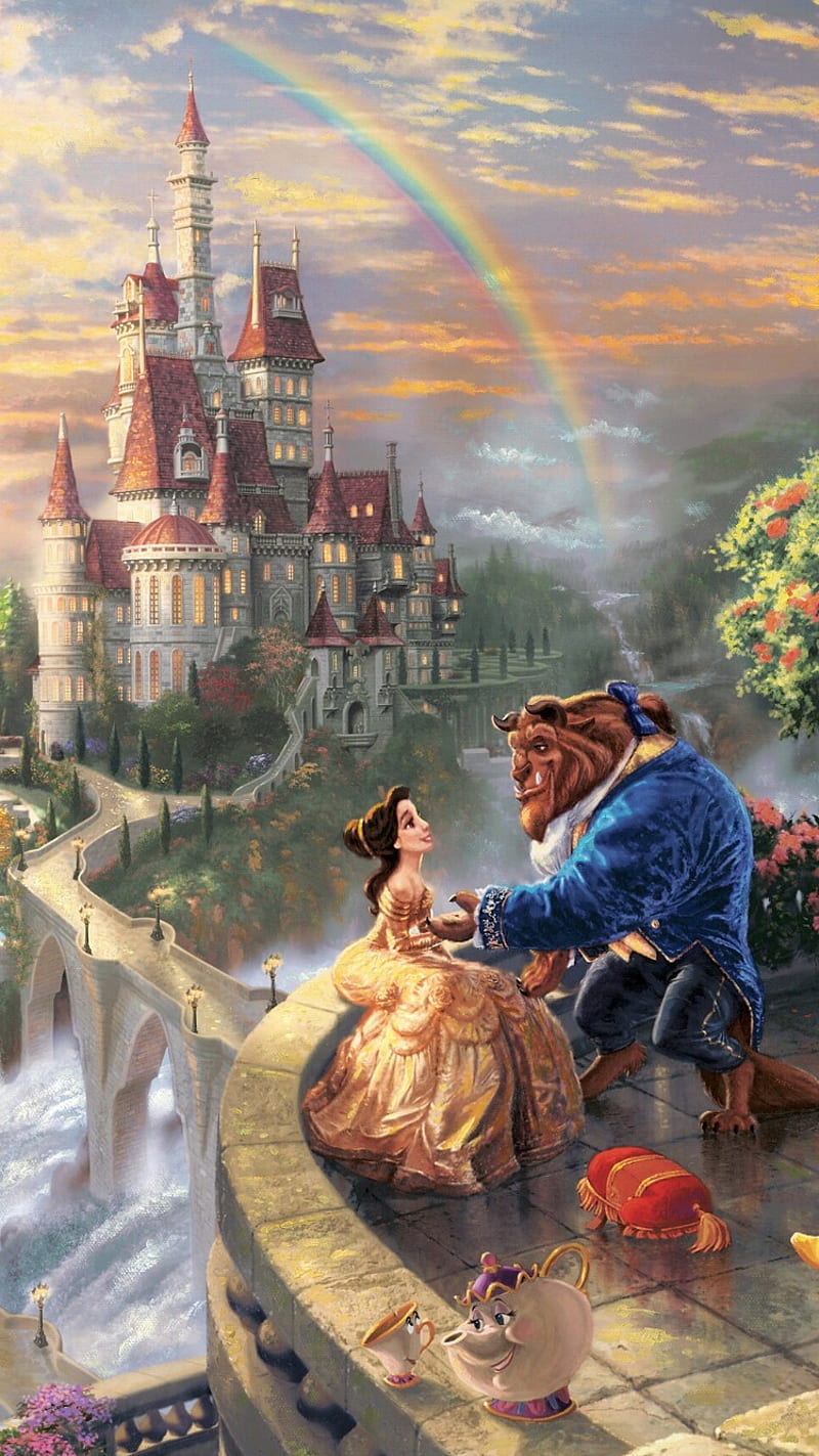 Beauty And The Beast, movie, HD phone wallpaper