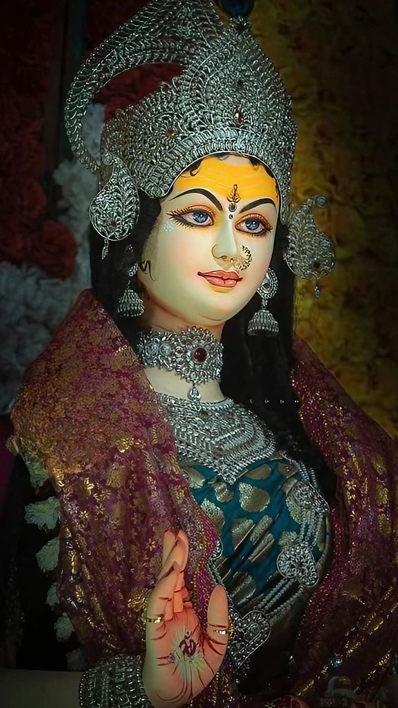 Durga Devi , Goddess, statue, HD phone wallpaper