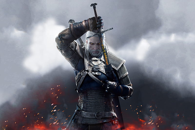 The Witcher 3, games, geralt the, ultra, witcher, HD wallpaper