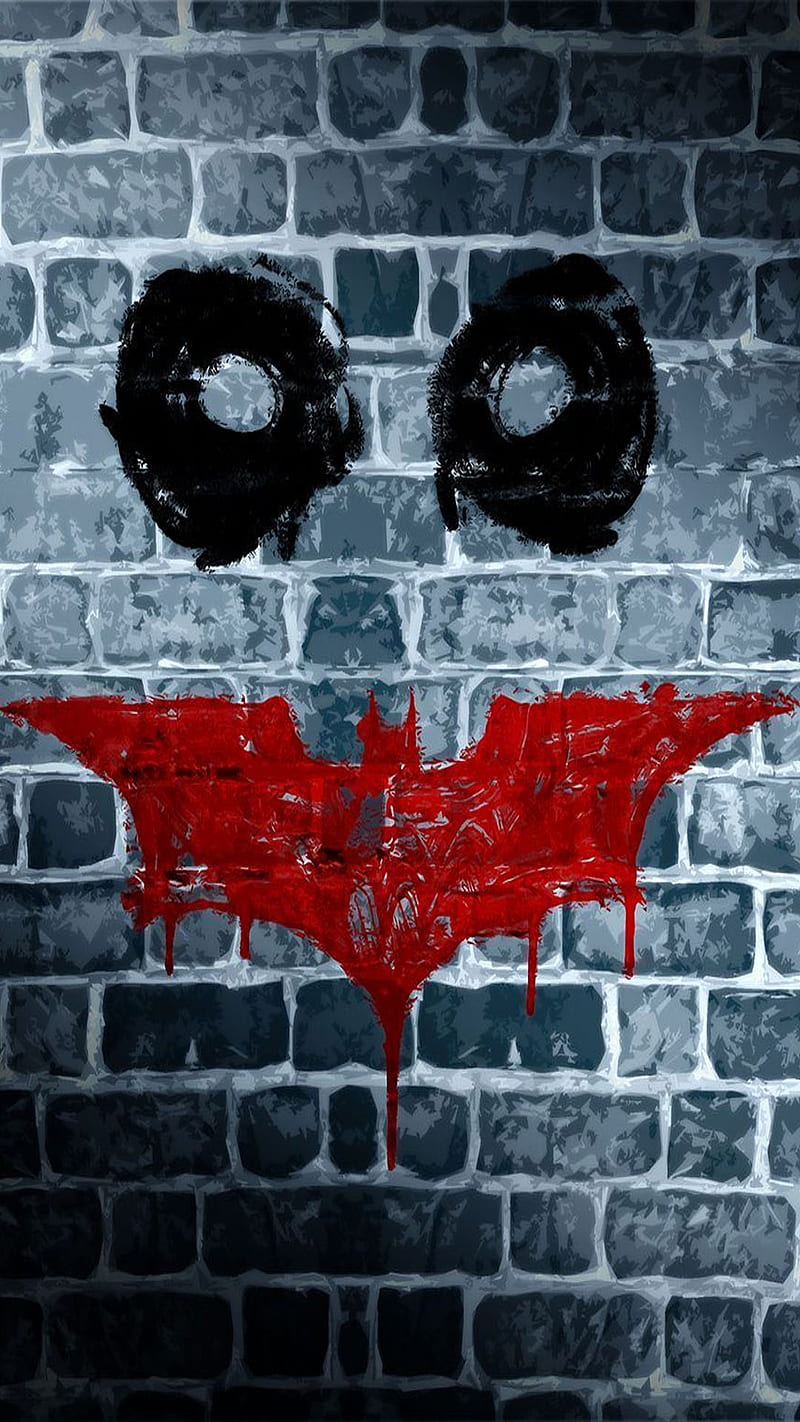 Joker-batman, bat, entertainment, joker, logo, man, movie, wall, HD phone  wallpaper | Peakpx