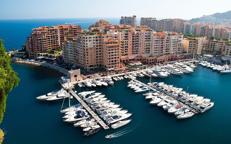 Monaco, yachts, Europe, harbor, HD wallpaper | Peakpx