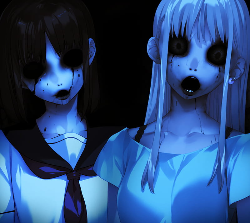 Horror Anime Girl, anime, dark, girls, horror, nightmare, scary, HD  wallpaper | Peakpx