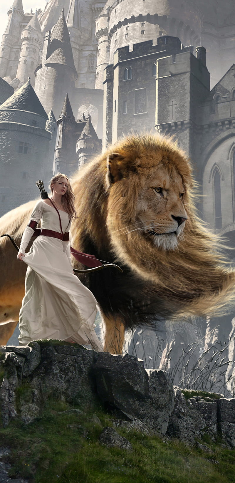 Narnia, aslan, HD phone wallpaper