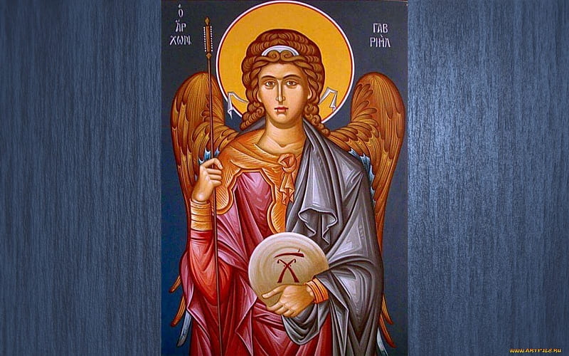 Archangel Gabriel, Gabriel, Orthodox, icon, Archangel, HD wallpaper | Peakpx