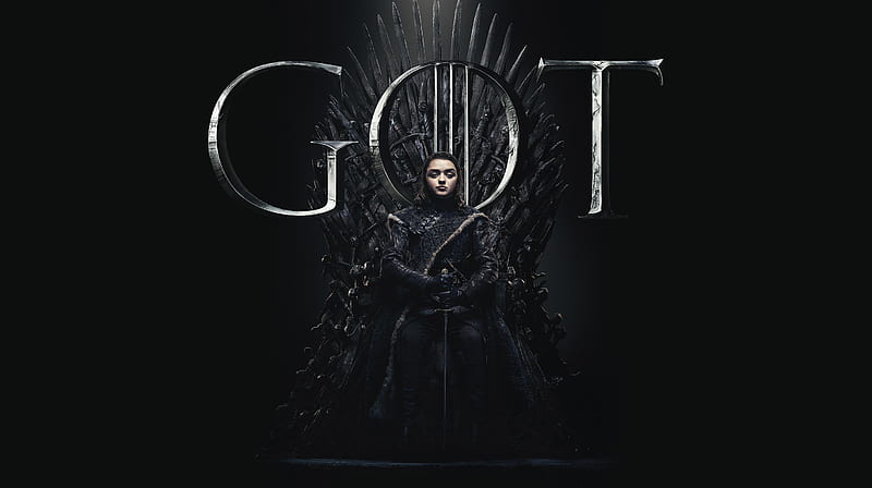 Arya Stark Game Of Thrones Season 8 Poster, HD wallpaper