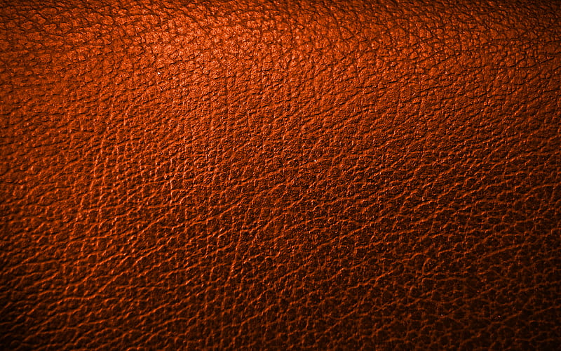 orange leather background leather patterns, leather textures, orange leather texture, orange backgrounds, leather backgrounds, macro, leather, HD wallpaper