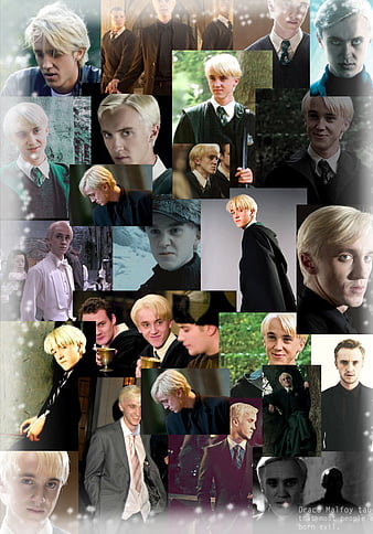 Draco Malfoy Polaroids Hp Tom Felton Snake Fancast Manacled Sweden 