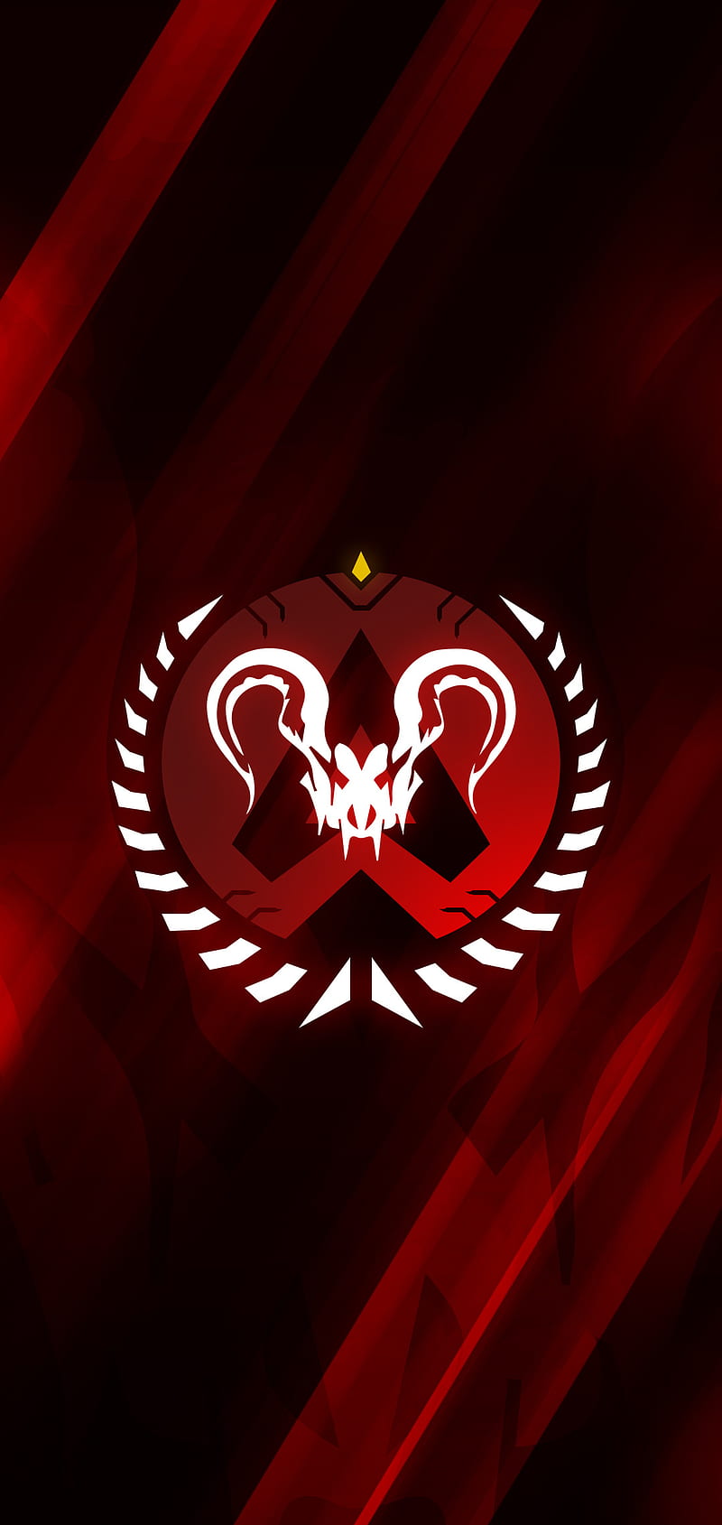 Apex Predator, apex legends, gaming, predator rank, red, HD phone wallpaper