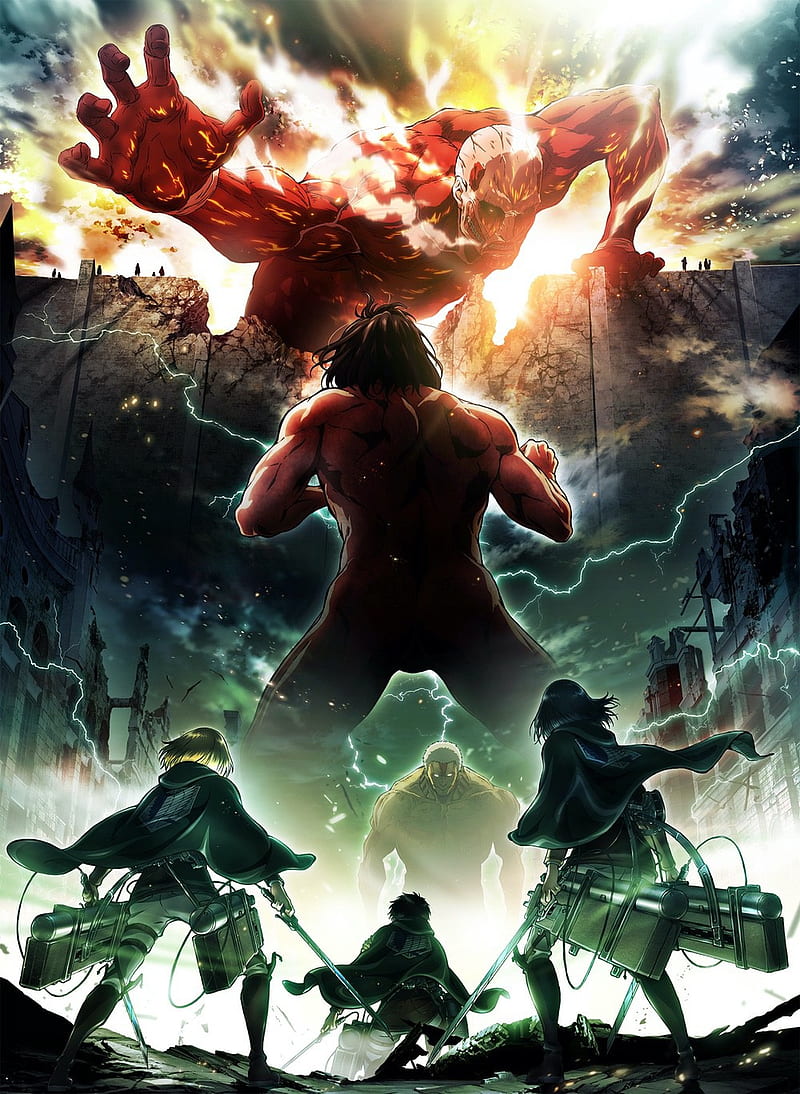 Ataque a los titanes, anime, shingeki no kyojin, Fondo de pantalla de  teléfono HD | Peakpx