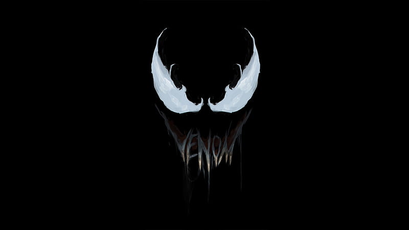 Venom Movie Logo Art, venom-movie, venom, 2018-movies, movies, logo, artwork, artist, HD wallpaper