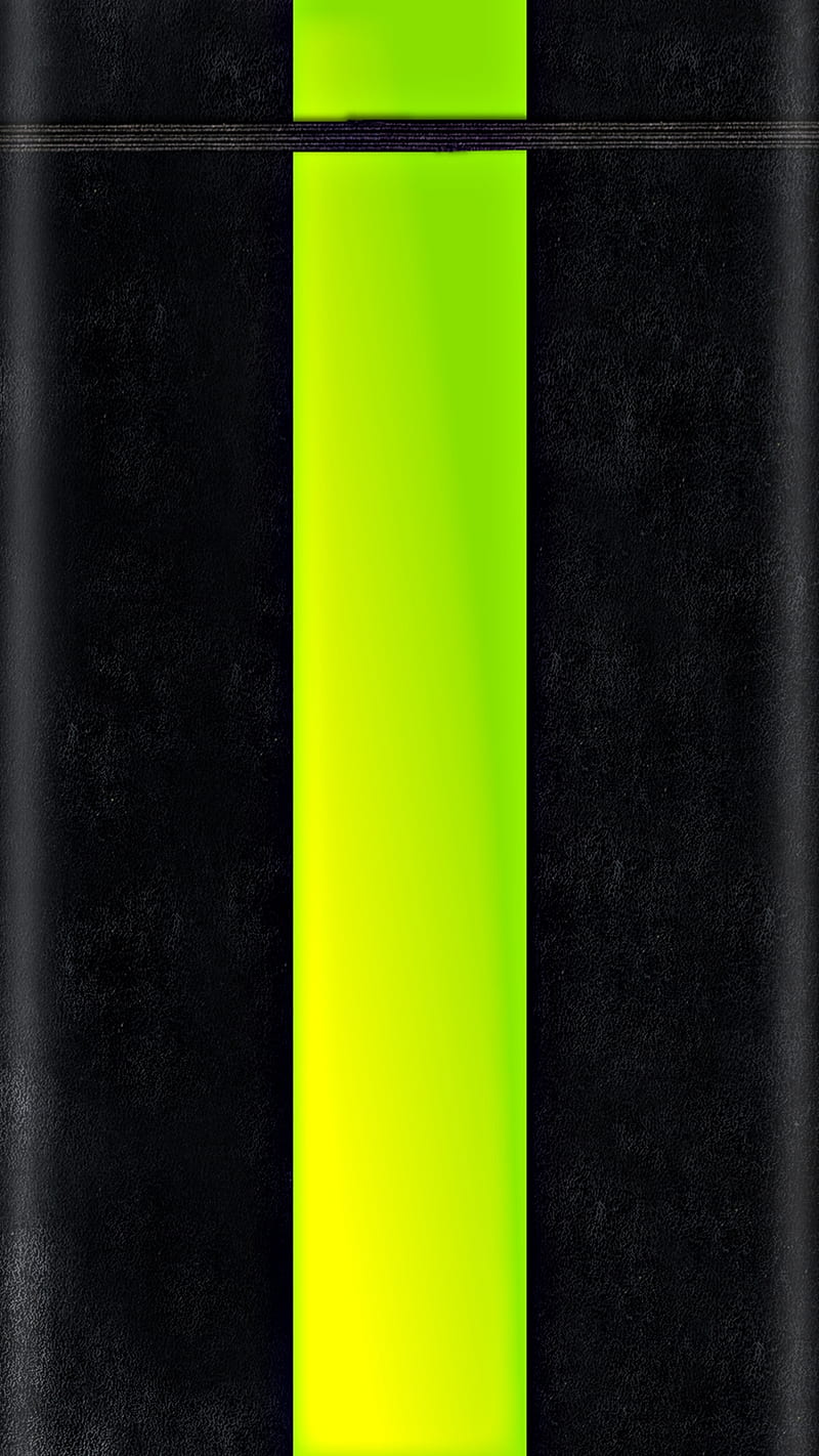 Abstract, black, edge style, green, s7, HD phone wallpaper