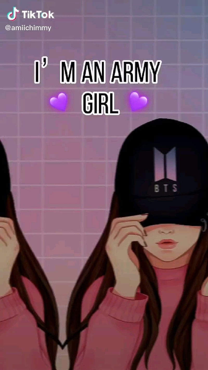 BTS Army Girl, HD phone wallpaper