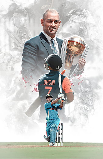 MS Dhoni HD Wallpapers - Wallpaper Cave