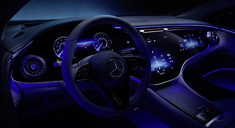 2022 Mercedes-Benz EQS - Interior , car, HD wallpaper