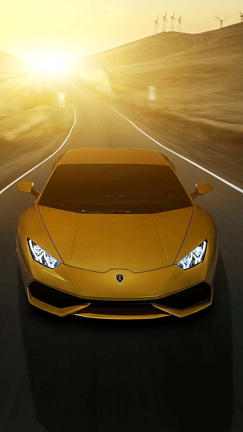 Yellow Lamborghini, auto, beast, car, carros, dodge, gold, light, stunt ...