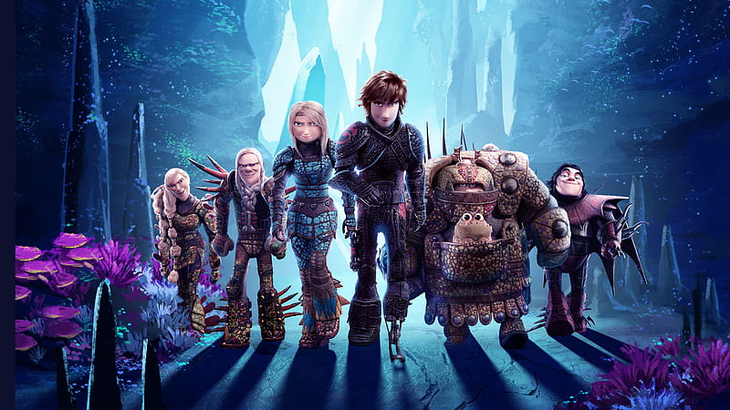 How To Train Your Dragon 3 Key Art , how-to-train-your-dragon-the-hidden-world, how-to-train-your-dragon-3, how-to-train-your-dragon, movies, 2019-movies, animated-movies, HD wallpaper