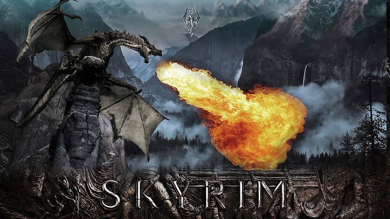 The Elder Scrolls V-Skyrim Game 09, HD wallpaper
