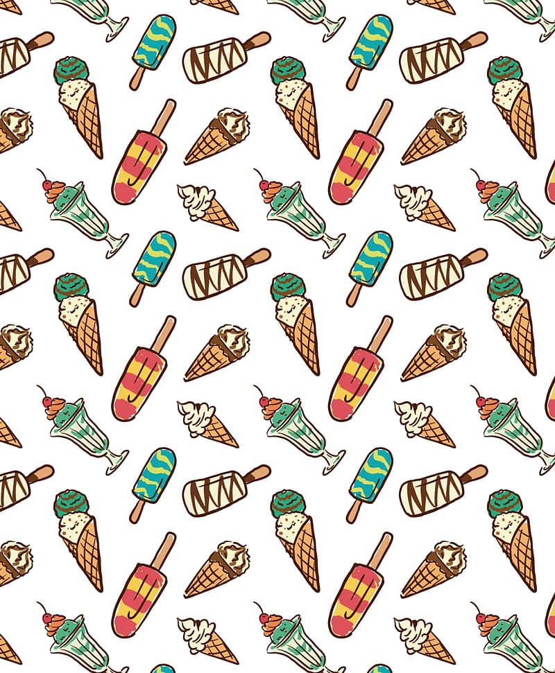 Icecream, fondo blanco, food, foods, helado, red, verde, HD phone wallpaper