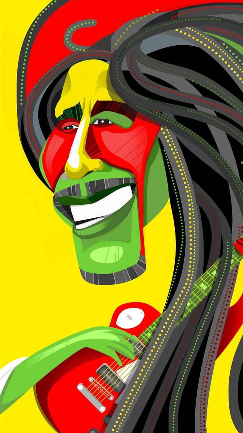 Bob Marley, rasta, reggae, HD phone wallpaper