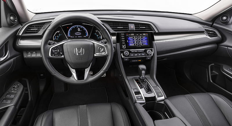 2020 Honda Civic Sedan Touring - Interior, Cockpit, car, HD wallpaper ...