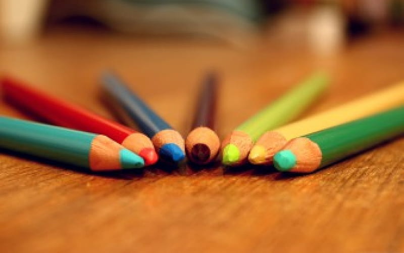 Colored Pencils, pencils, graphy, colors, bonito, abstract, HD ...