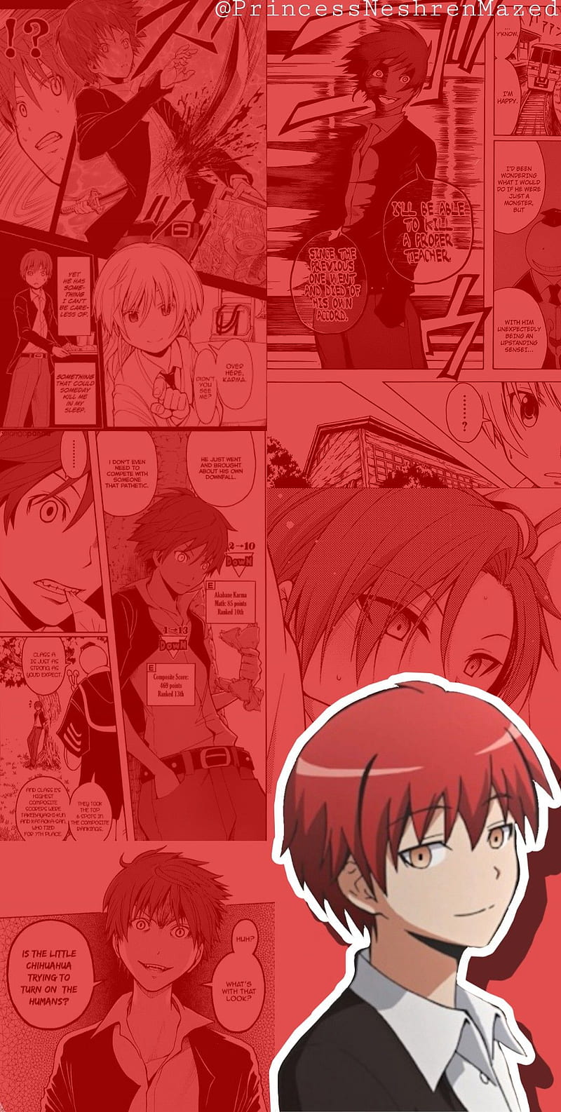 Karma, anime, assassination classroom, HD phone wallpaper