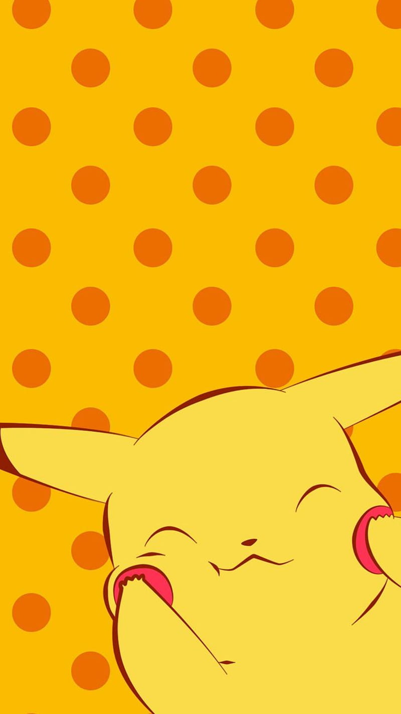 pikachuhappy, anime, funny, girl, happy, love, pikachu, pokemon, HD phone wallpaper