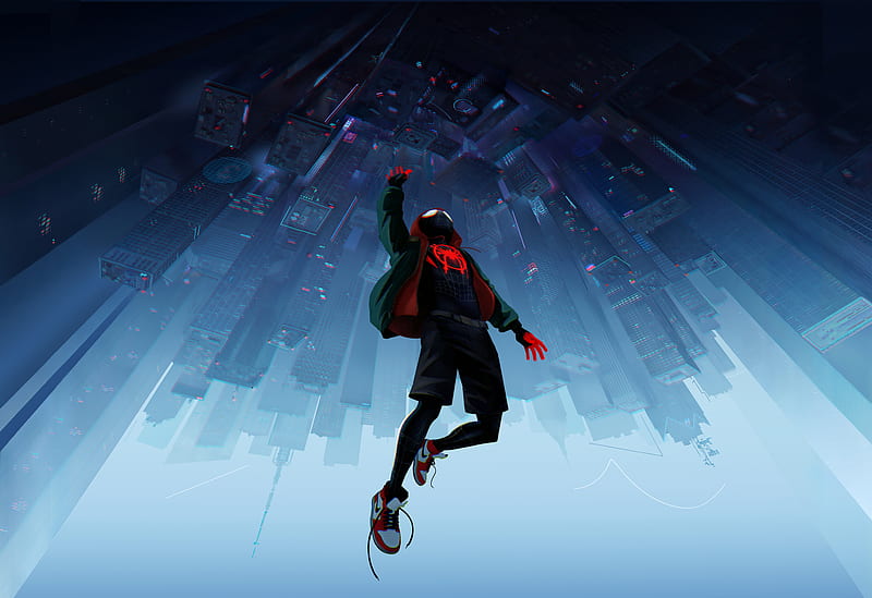 Spider Man Into The Spiderverse , spiderman-into-the-spider-verse, spiderman, superheroes, HD wallpaper