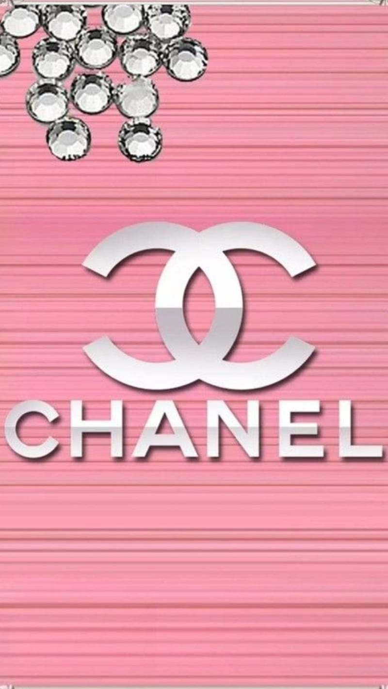 Chanel diamond logo, 3d, anniversary, city, monogram, pink, striped, HD  phone wallpaper | Peakpx