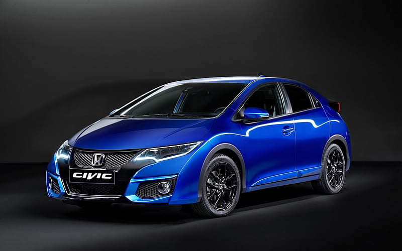 Honda civic sport, sport, japanese, honda, blue, civic, HD wallpaper Peakpx