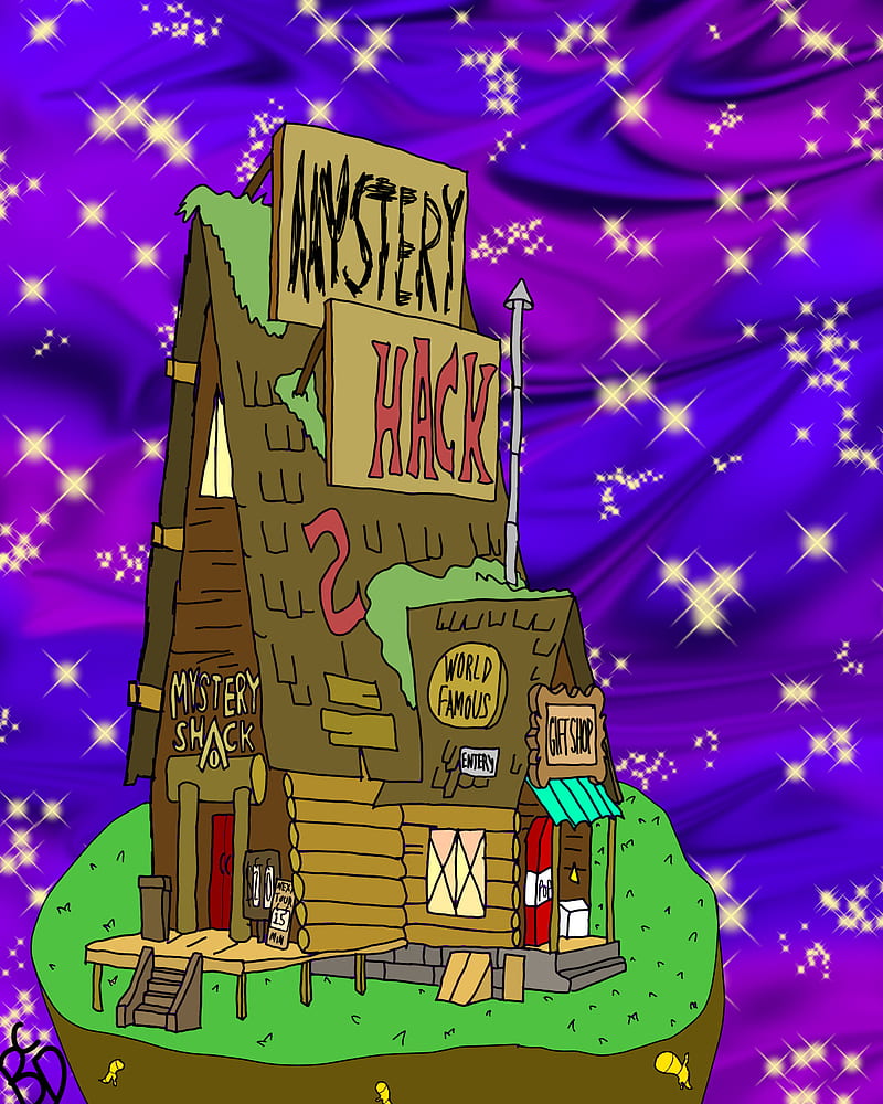 Mystery Shack Gravity Falls Live Wallpaper - MoeWalls