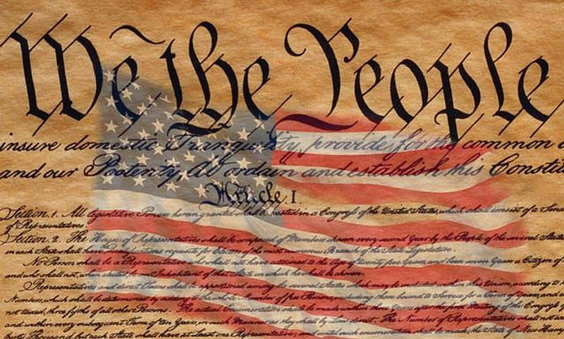 We The People, usa, constitution, us constitution, american, HD wallpaper