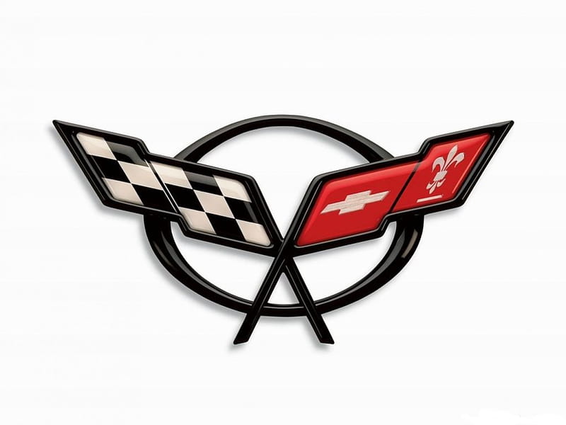 Chevrolet Corvette Logo, logo, corvette, chevrolet, HD wallpaper