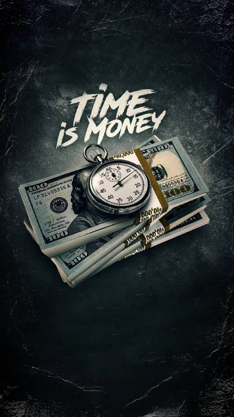 Time is money, time, money, HD phone wallpaper
